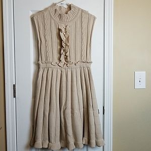 Jessica Simpson Cute Beige sweater dress